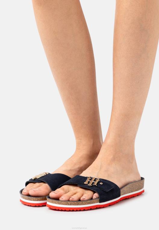 פרדות שטוחות מעוצבות NX207251 אדום לבן כחול Tommy Hilfiger