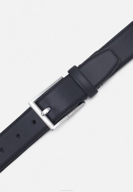 חגורה רשמית NX207265 שָׁחוֹר Tommy Hilfiger