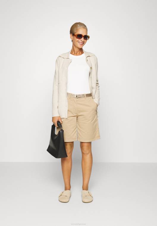 מִכְנָסַיִים קְצָרִים NX207290 בז' Tommy Hilfiger