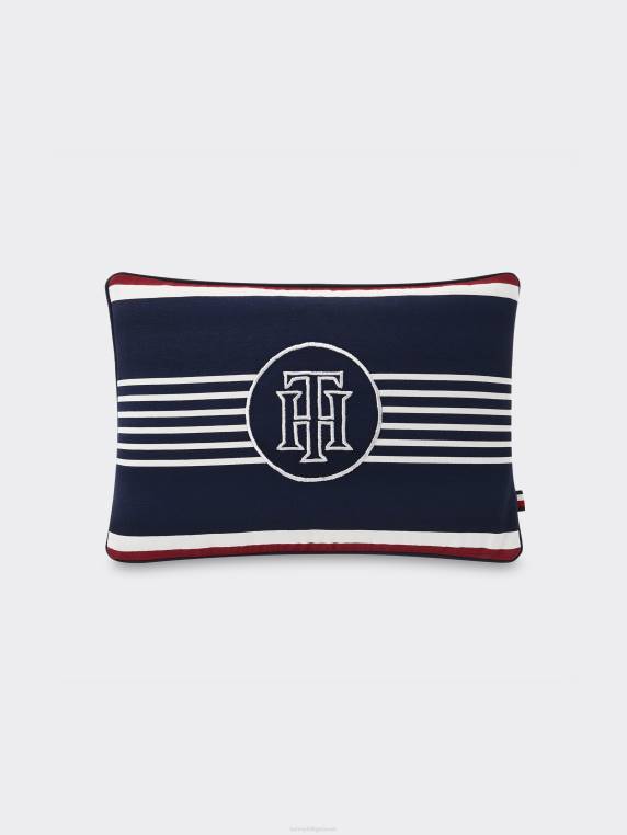 כרית חיל הים עיגול NX2072 כחול מימי הביניים Tommy Hilfiger