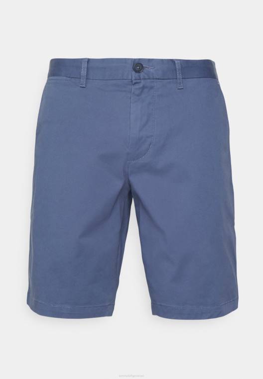 מכנסיים קצרים של ברוקלין NX207301 אינדיגו דהוי Tommy Hilfiger
