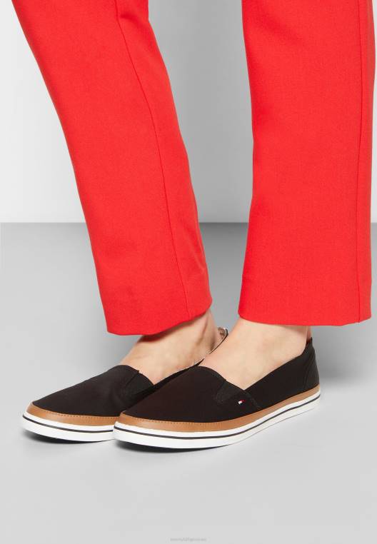 נעלי קשה אייקוניות NX207312 שָׁחוֹר Tommy Hilfiger