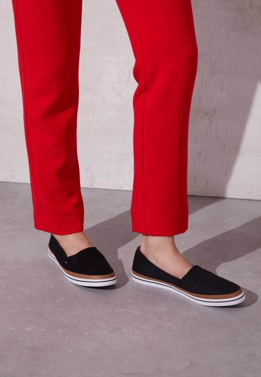 נעלי קשה אייקוניות NX207312 שָׁחוֹר Tommy Hilfiger