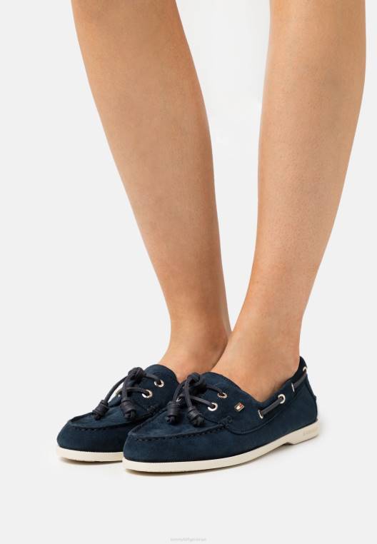 נעלי סירה נשיות NX207317 שמיים מדבריים Tommy Hilfiger