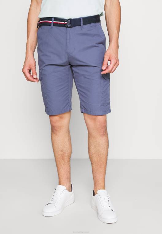 מכנסי חגורת חגורת ג'ון קרגו NX207318 אינדיגו דהוי Tommy Hilfiger