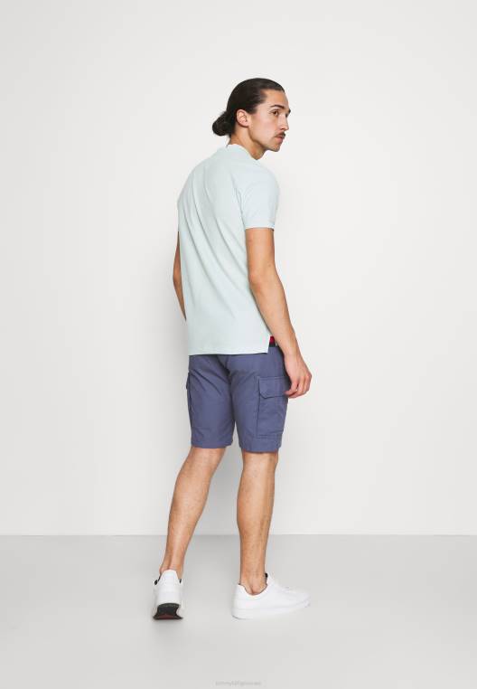 מכנסי חגורת חגורת ג'ון קרגו NX207318 אינדיגו דהוי Tommy Hilfiger