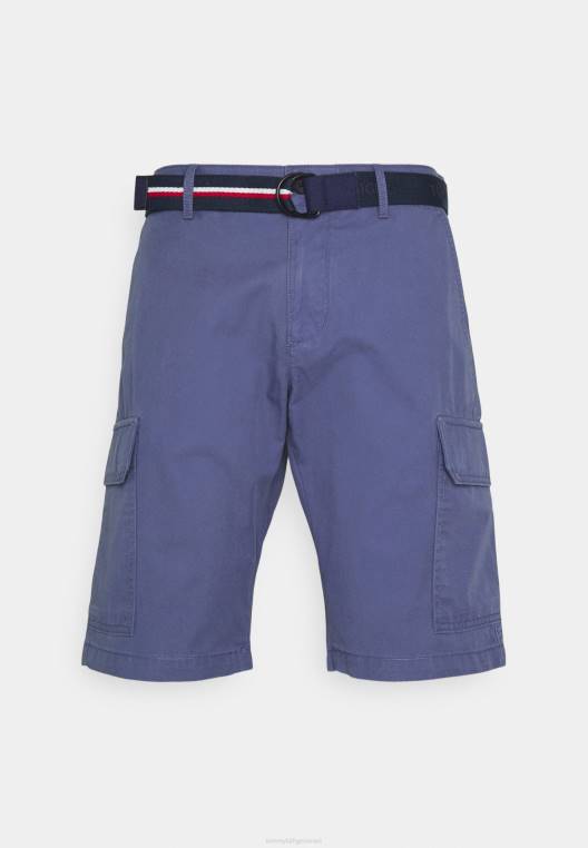 מכנסי חגורת חגורת ג'ון קרגו NX207318 אינדיגו דהוי Tommy Hilfiger