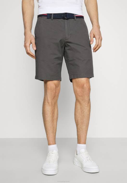 מכנסיים קלים ברוקלין NX207330 אפר כהה Tommy Hilfiger