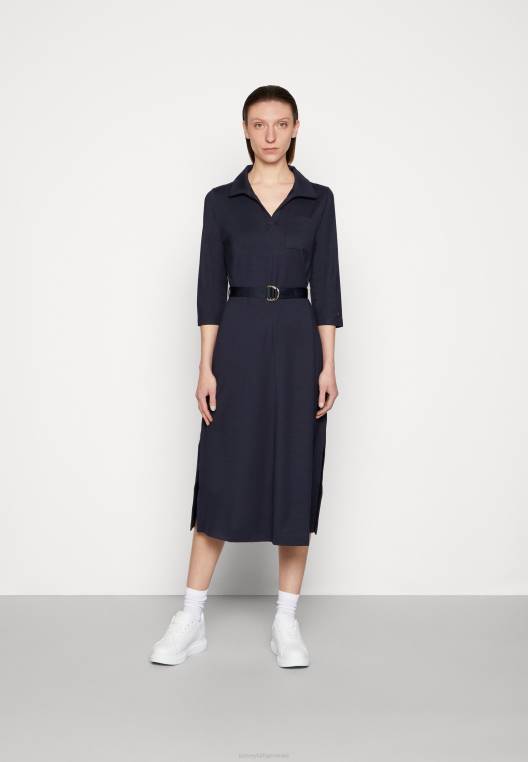 חולצה שמלת מידי שמלת יום NX207334 שמיים מדבריים Tommy Hilfiger