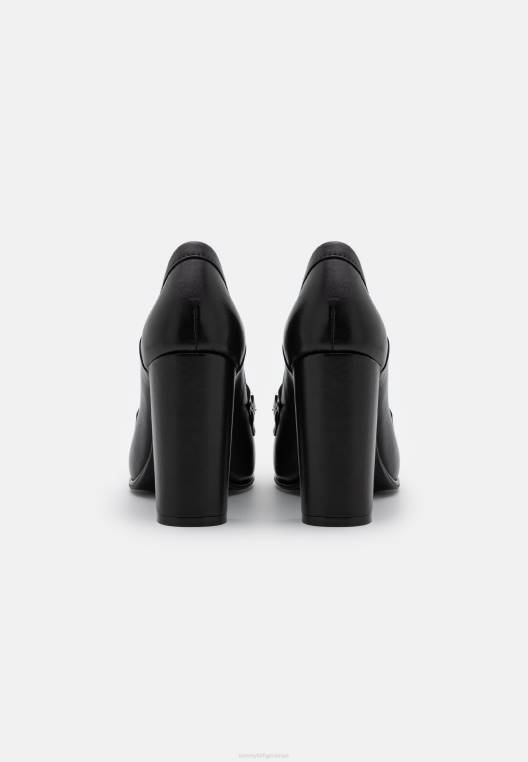 שרשרת נעלי עקב קלאסיות NX207345 שָׁחוֹר Tommy Hilfiger