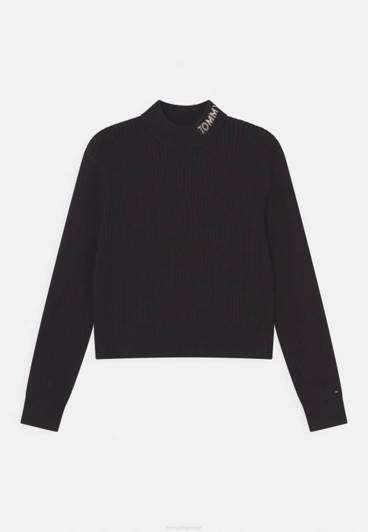 מגשר נוח עם צוואר צב NX207354 שָׁחוֹר Tommy Hilfiger