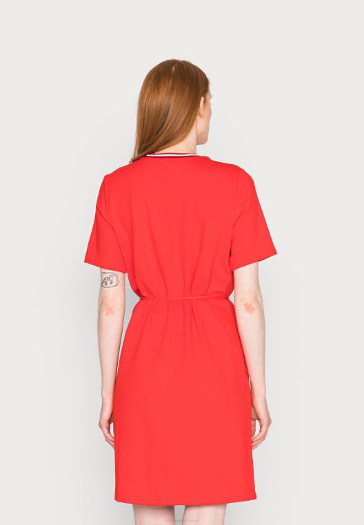 שמלת יום שמלת משמרת מרקם NX207355 זיקוקין Tommy Hilfiger