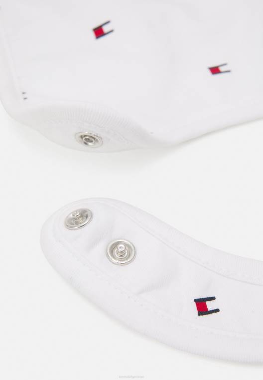 סט כובע ביבנה לתינוק חבילת מתנה כפף לשני המינים NX207375 צי הדמדומים Tommy Hilfiger