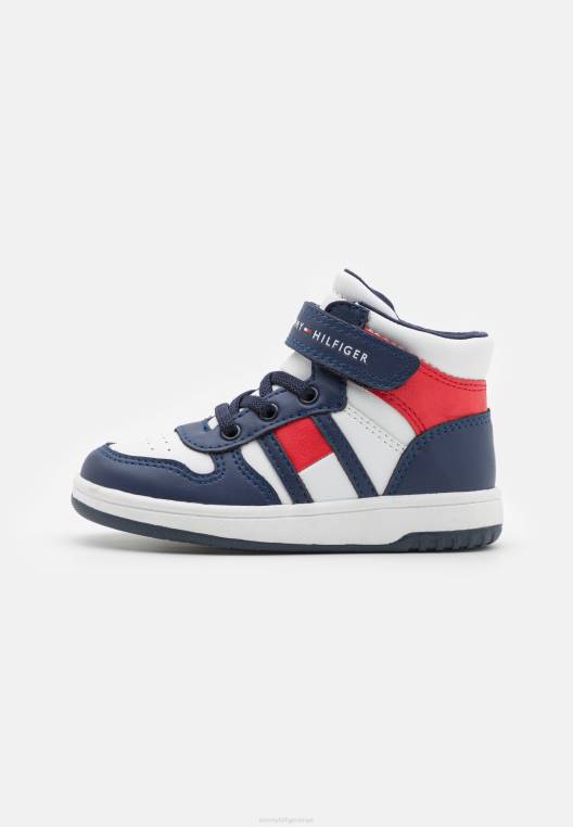 מאמנים גבוהים NX207379 כחול/לבן/אדום Tommy Hilfiger
