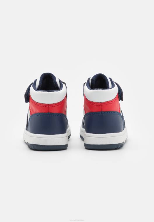 מאמנים גבוהים NX207379 כחול/לבן/אדום Tommy Hilfiger