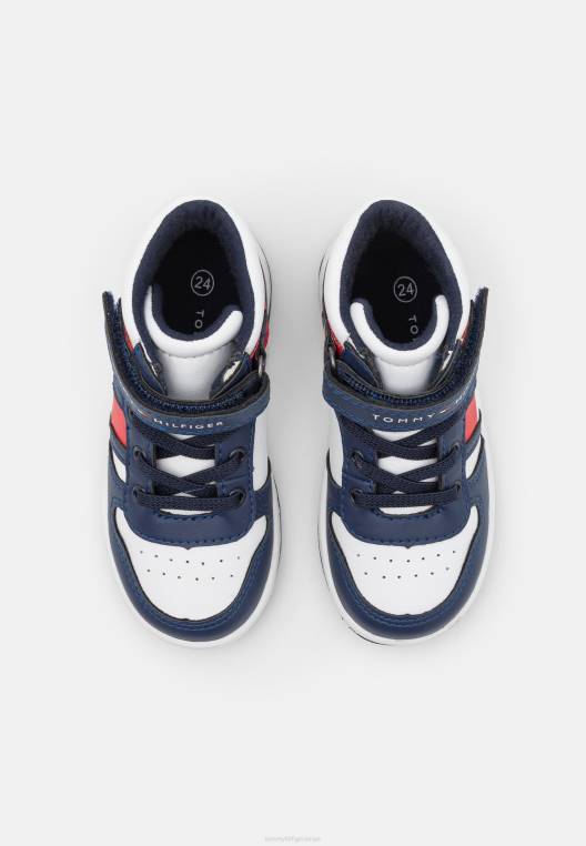 מאמנים גבוהים NX207379 כחול/לבן/אדום Tommy Hilfiger