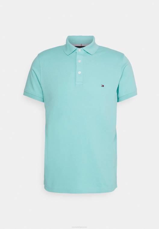 חולצת פולו NX207402 אקווה ארקטי Tommy Hilfiger