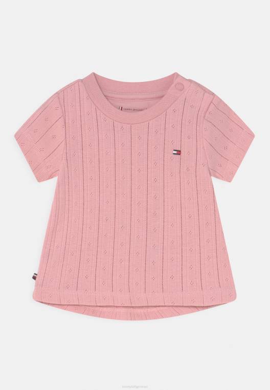 חולצה בהדפס תינוק NX207416 וָרוֹד Tommy Hilfiger