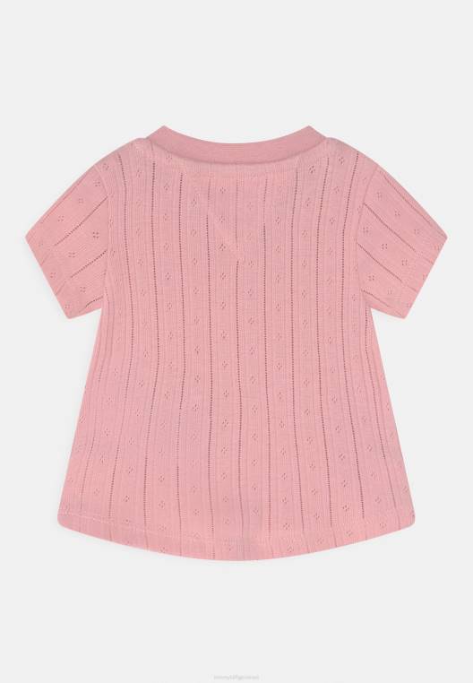 חולצה בהדפס תינוק NX207416 וָרוֹד Tommy Hilfiger