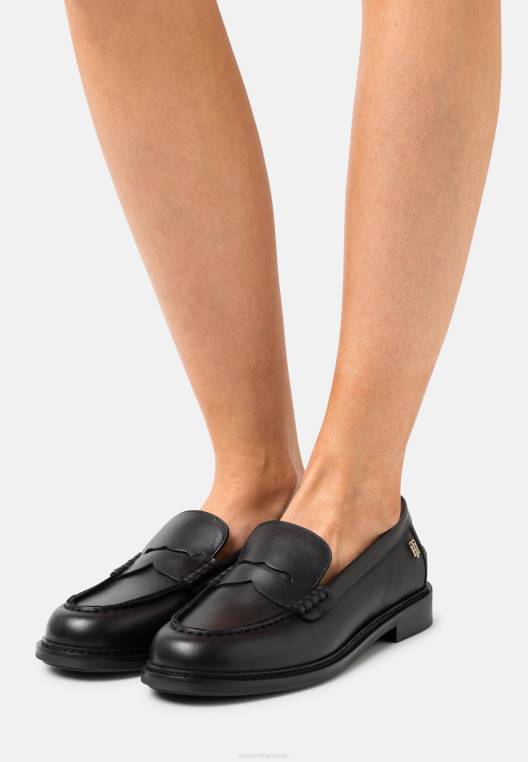 נעלי לופר שטוחות מראש NX207421 שָׁחוֹר Tommy Hilfiger