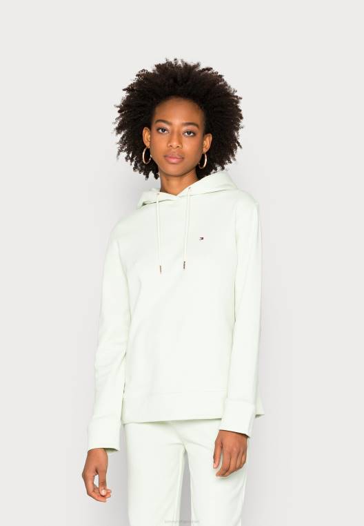 הסווטשרט NX207434 מבטא ירוק Tommy Hilfiger