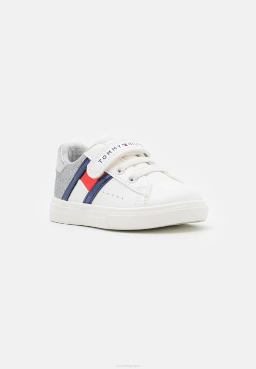 מאמנים NX207441 כסף לבן Tommy Hilfiger