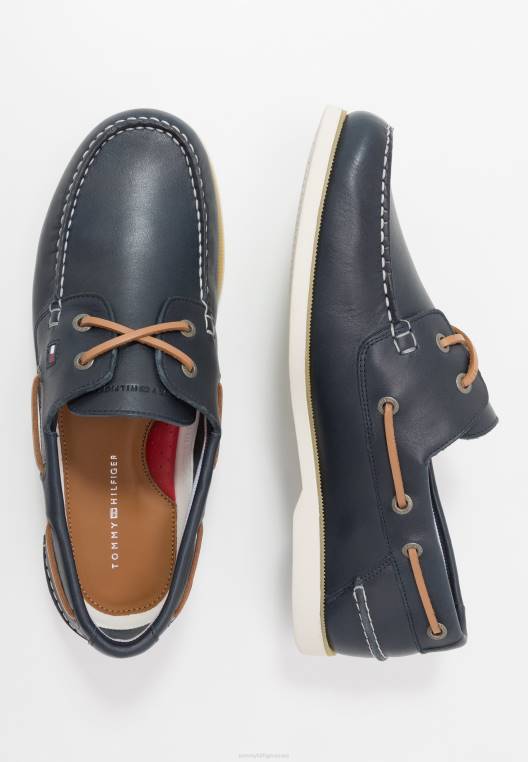 נעלי סירה קלאסיות NX207487 כְּחוֹל Tommy Hilfiger