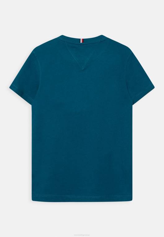 טי שירט בסיסית חיונית NX207491 בֶּנזִין Tommy Hilfiger