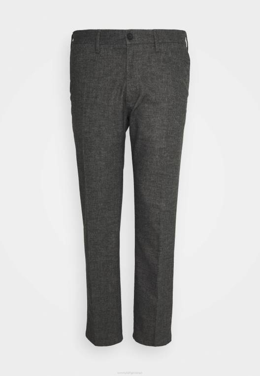 מכנסיים במראה מדיסון NX207508 אפר כהה Tommy Hilfiger