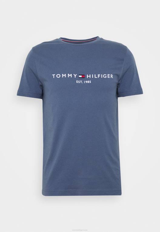 חולצת טי עם הדפס לוגו NX207510 כְּחוֹל Tommy Hilfiger