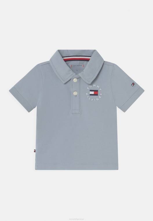 חולצת פולו תג תינוק NX207581 מְעוּנָן Tommy Hilfiger