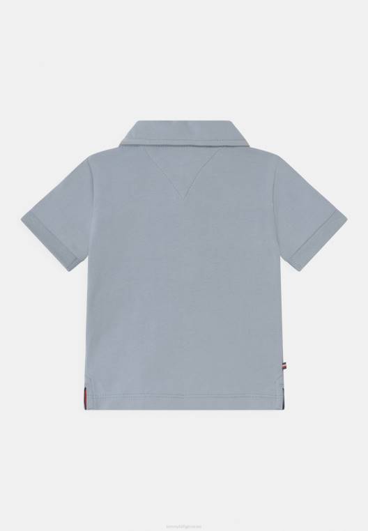 חולצת פולו תג תינוק NX207581 מְעוּנָן Tommy Hilfiger