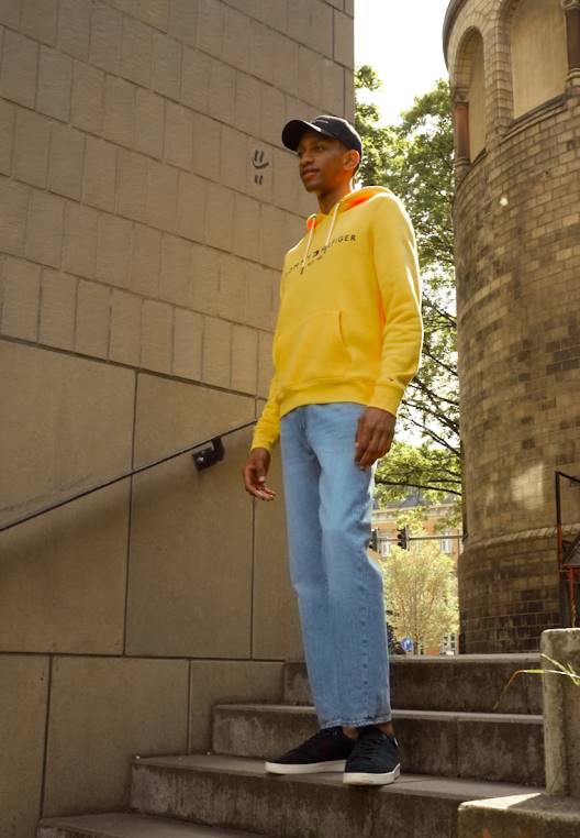 מאמני סוליות מגרש NX207585 שמיים מדבריים Tommy Hilfiger