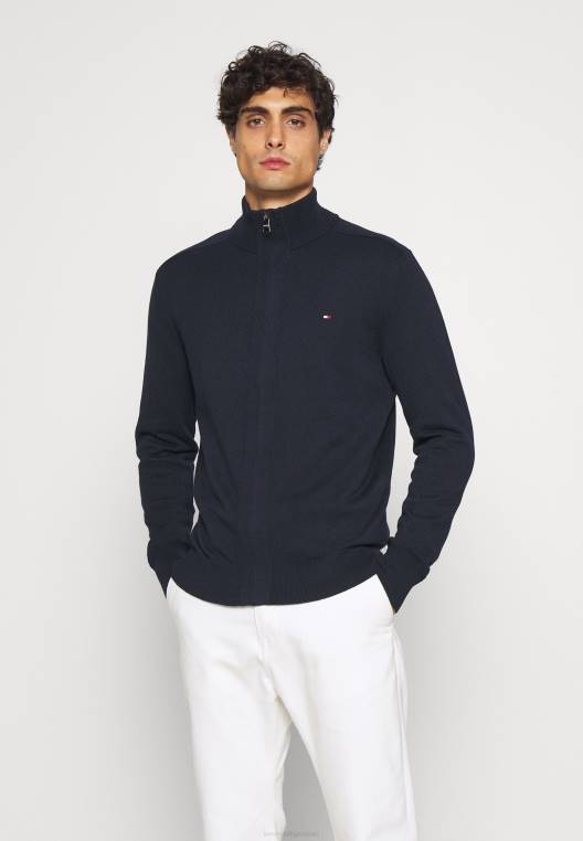 קרדיגן פימה NX207605 שמיים מדבריים Tommy Hilfiger