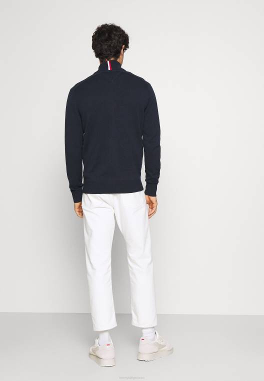 קרדיגן פימה NX207605 שמיים מדבריים Tommy Hilfiger