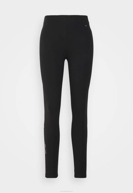 מכנסיים חותלות NX207618 שָׁחוֹר Tommy Hilfiger