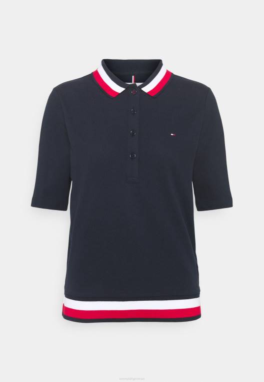 חולצת פולו רגילה NX207631 שמיים מדבריים Tommy Hilfiger