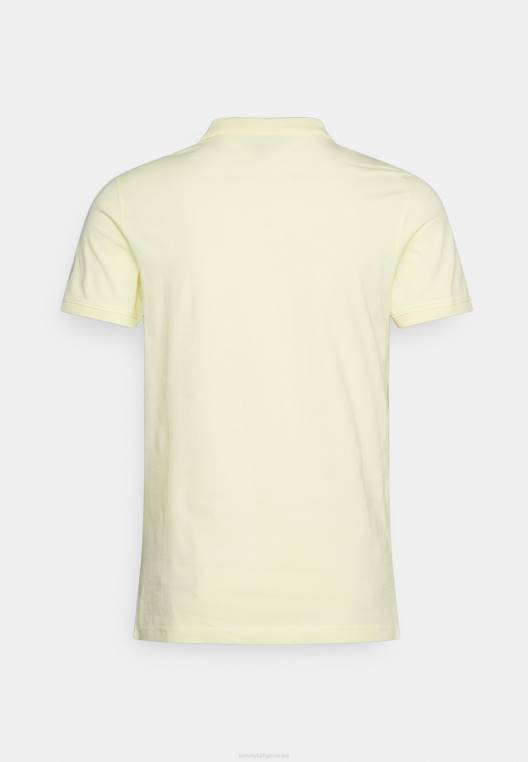 חולצת פולו דקה ונקייה NX207642 טוויסט לימון Tommy Hilfiger