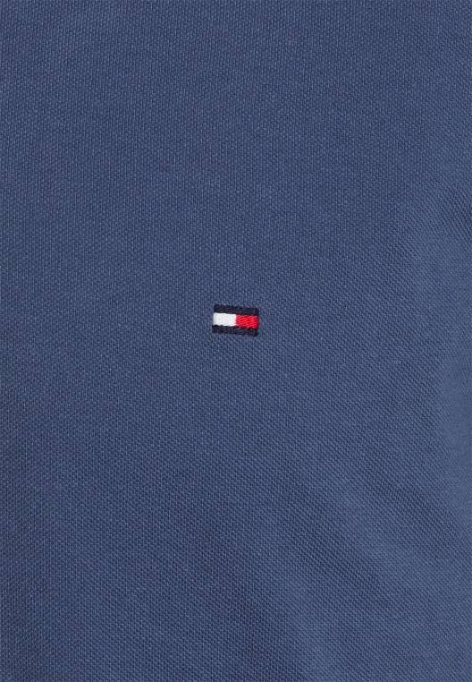חולצת פולו עם קצה NX207647 אינדיגו דהוי Tommy Hilfiger