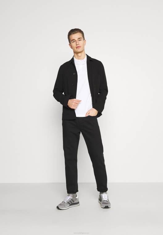 חולצת פולו דקה ונקייה NX207665 לבן Tommy Hilfiger