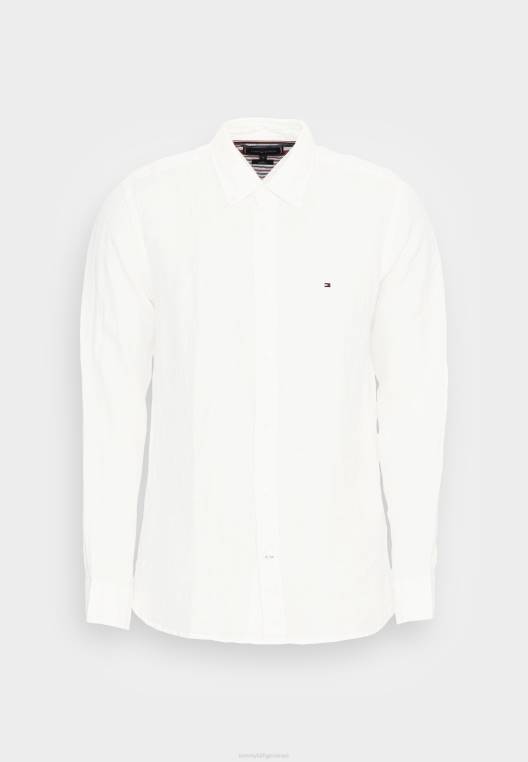 חולצה צבועה בפיגמנט NX207669 שֶׁנהָב Tommy Hilfiger