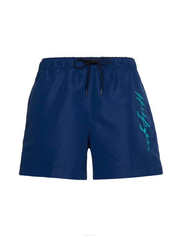 מכנסי ים קצרים בהתאמה רגילה NX20768 אינדיגו דמדומים Tommy Hilfiger