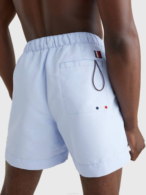 מכנסי ים קצרים בהתאמה רגילה NX20769 כחול מתוק Tommy Hilfiger