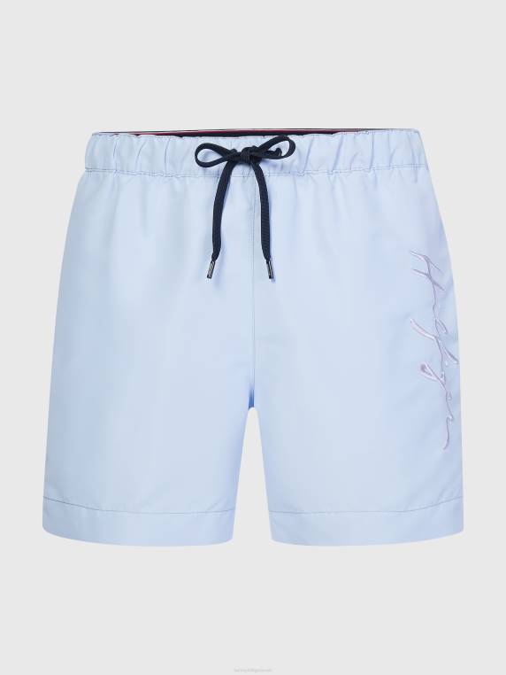 מכנסי ים קצרים בהתאמה רגילה NX20769 כחול מתוק Tommy Hilfiger