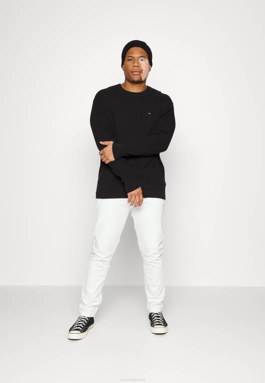 מגשר מבנה רשת צוואר צוואר NX207709 שָׁחוֹר Tommy Hilfiger