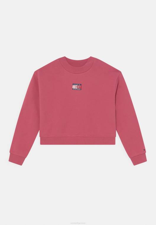 סווטשירט נצחי NX207711 אבטיח עמוק Tommy Hilfiger