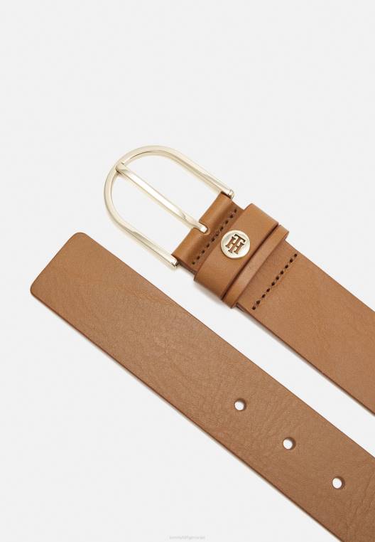 עסק חגורות קלאסי NX207714 חאקי כפרי Tommy Hilfiger