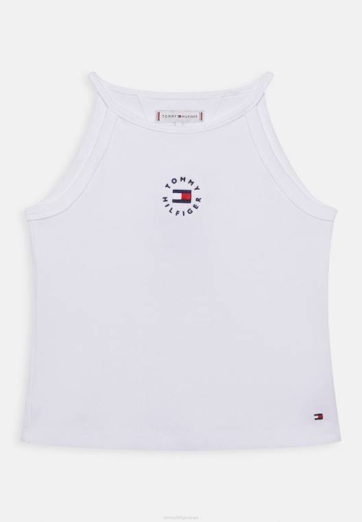 מורשת גאפית העליון NX207719 לבן Tommy Hilfiger