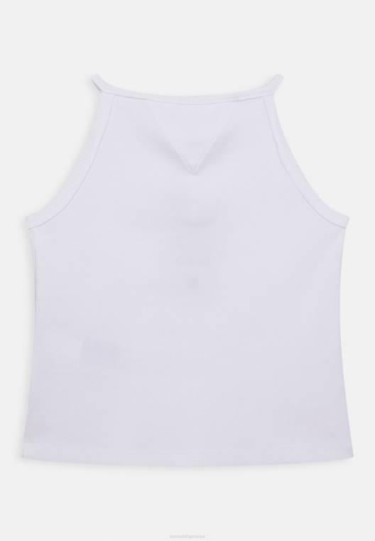 מורשת גאפית העליון NX207719 לבן Tommy Hilfiger