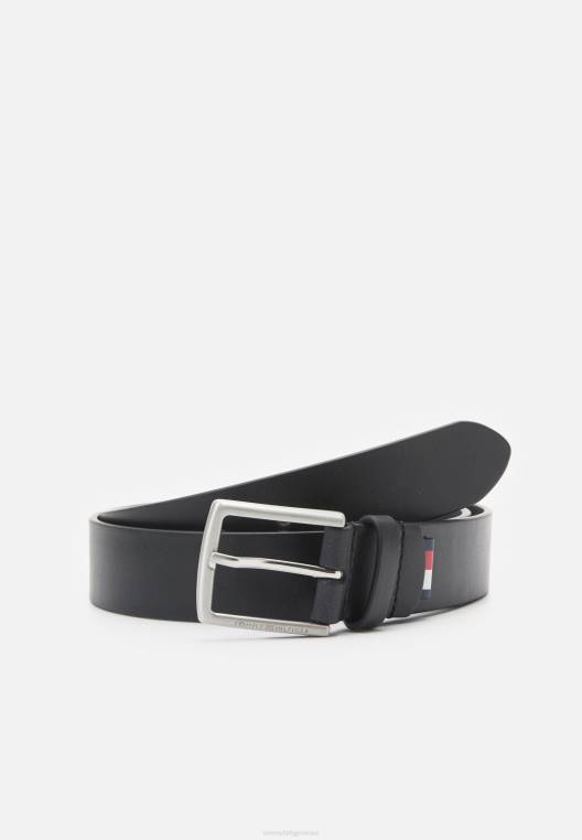 חגורה חיונית מזדמנת NX207721 שָׁחוֹר Tommy Hilfiger
